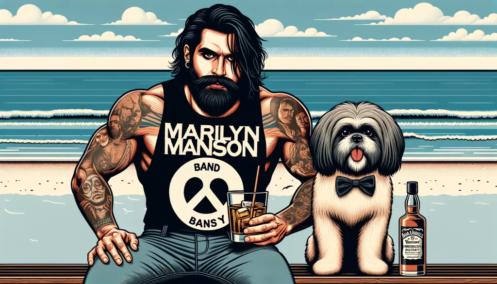 Art With Dall-E: Dogs, Guns & Tattoos - sm314